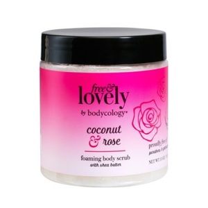 Coconut rose Shea butter skin scrub new